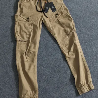 Stylish Kaizer Cotton Fabric Cargo Joggers Pant
