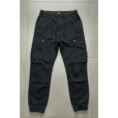 Cargo Joggers Pant (Kaizer Cotton) Fabric For Men