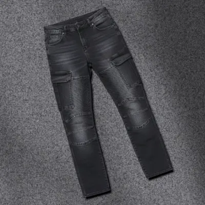 Stylish & Premium 6 Pocket Denim Cargo Pant